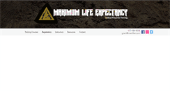 Desktop Screenshot of maxlifex.com